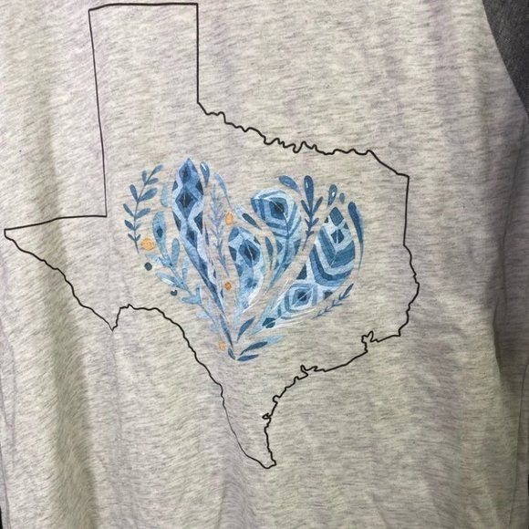 Texas Baseball Graphic T-Shirt NWT - Picture 3 of 7